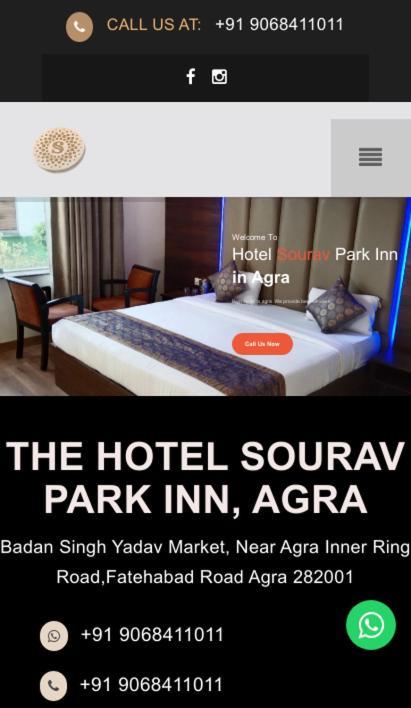Hotel Sourav Park Inn Agra Агра Екстер'єр фото